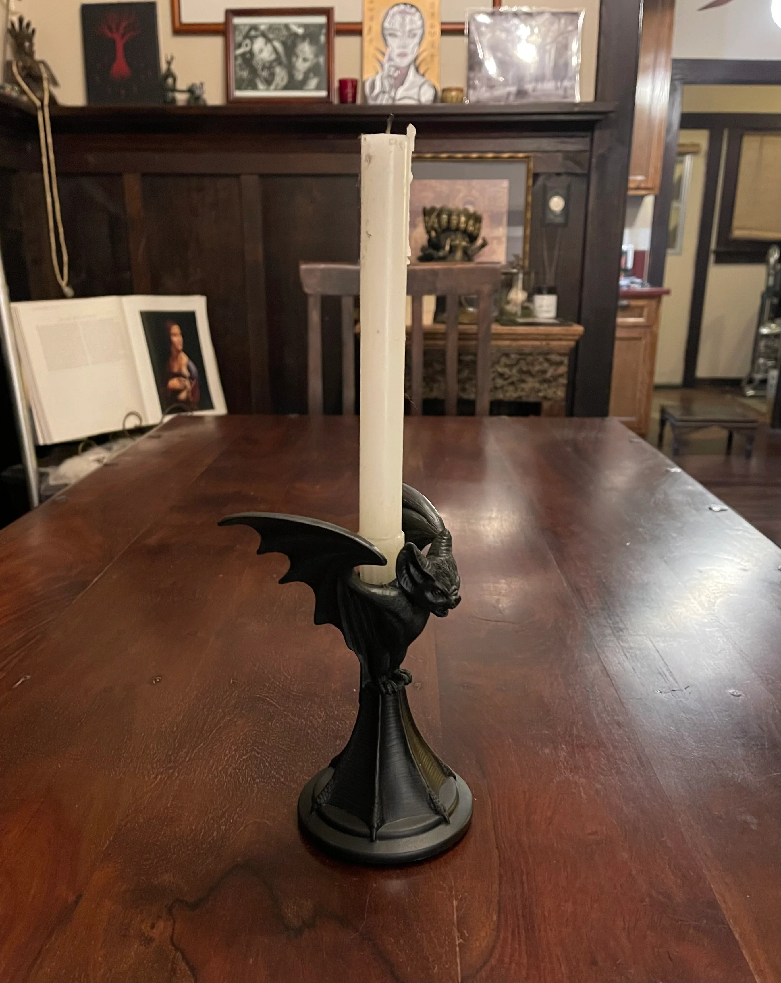 VAMPIRE BAT CANDLESTICK HOLDER - Image 3