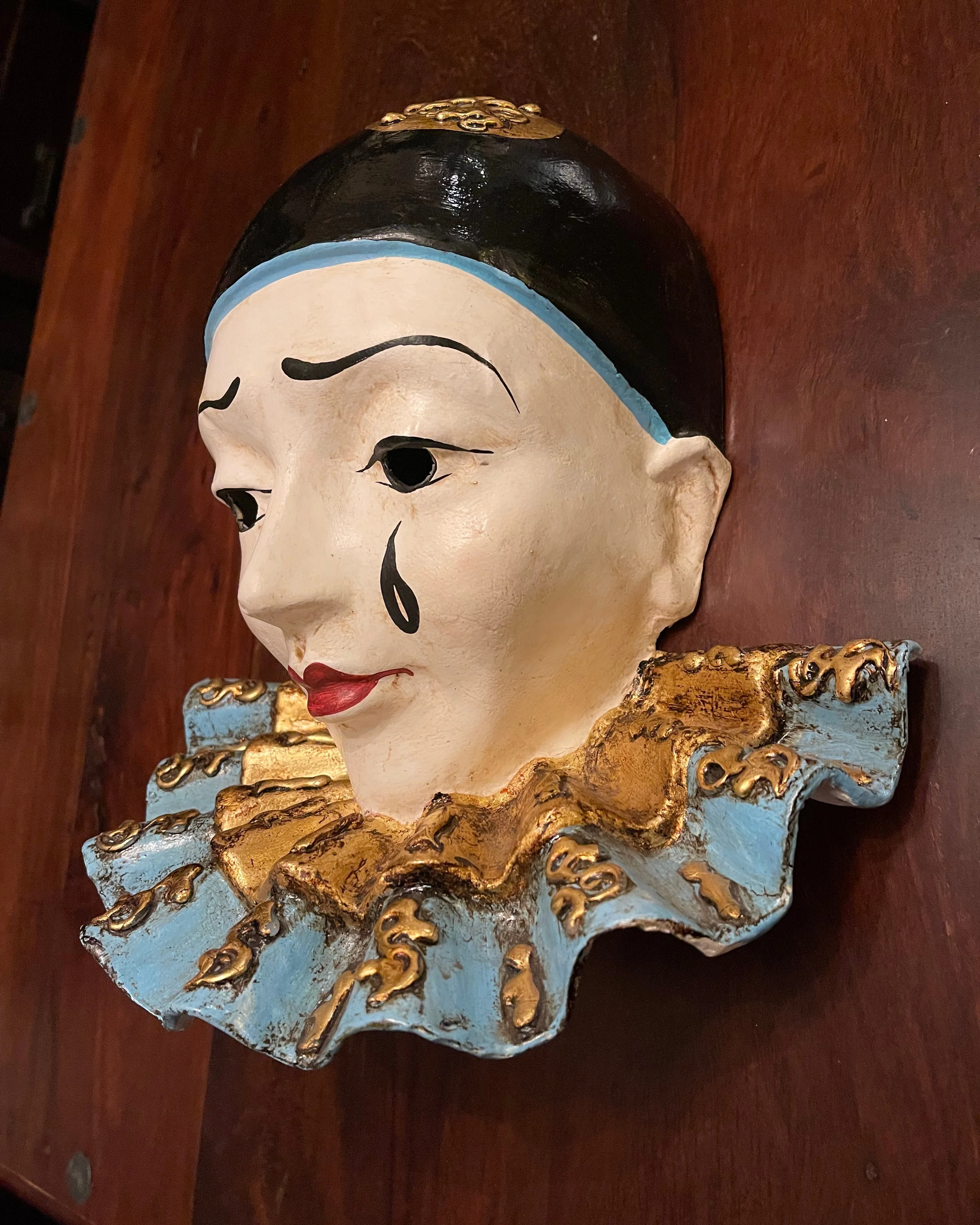 VENETIAN MASK - PIERROT - Image 2