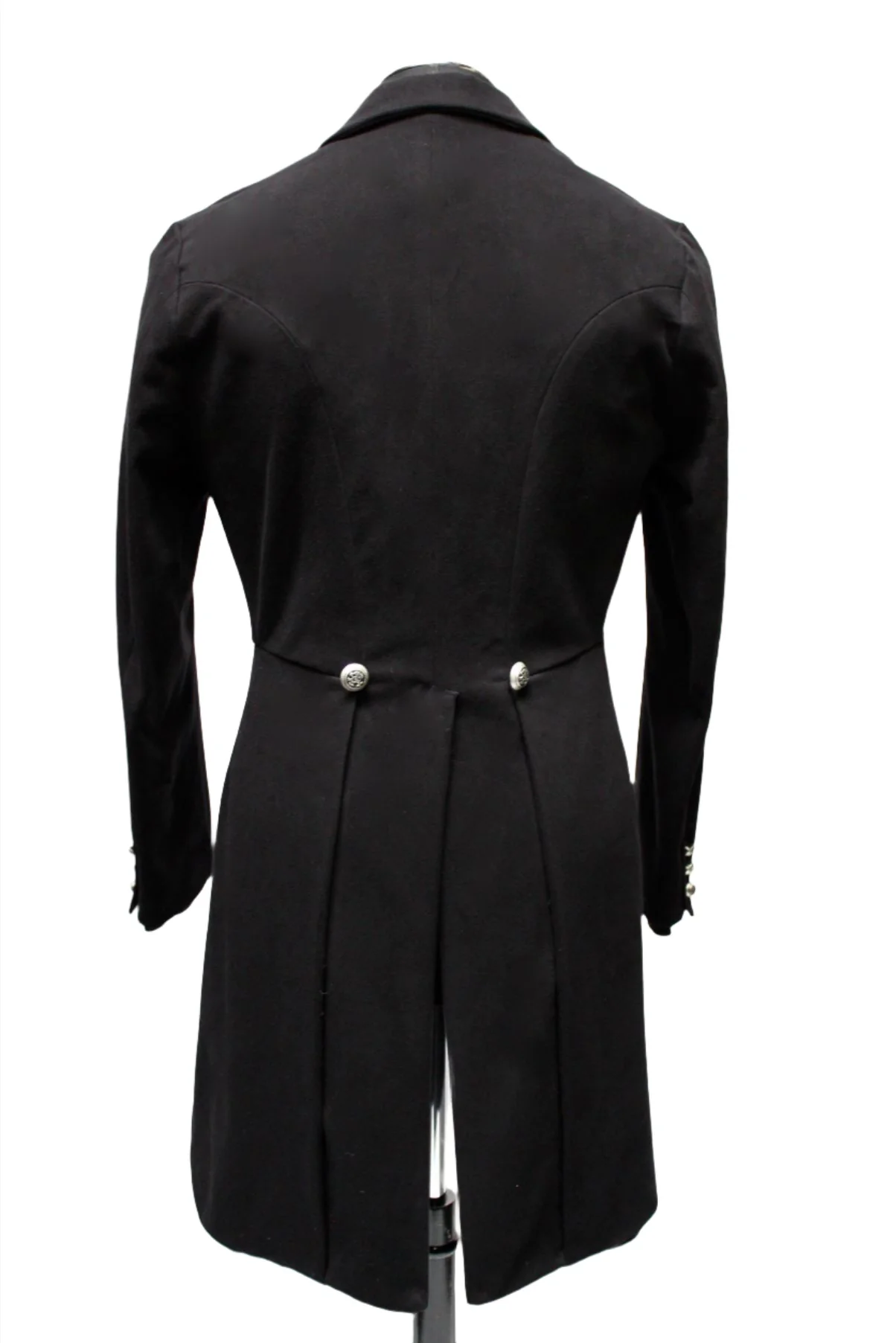 VICTORIAN TAILCOAT - BLACK DENIM - Image 4