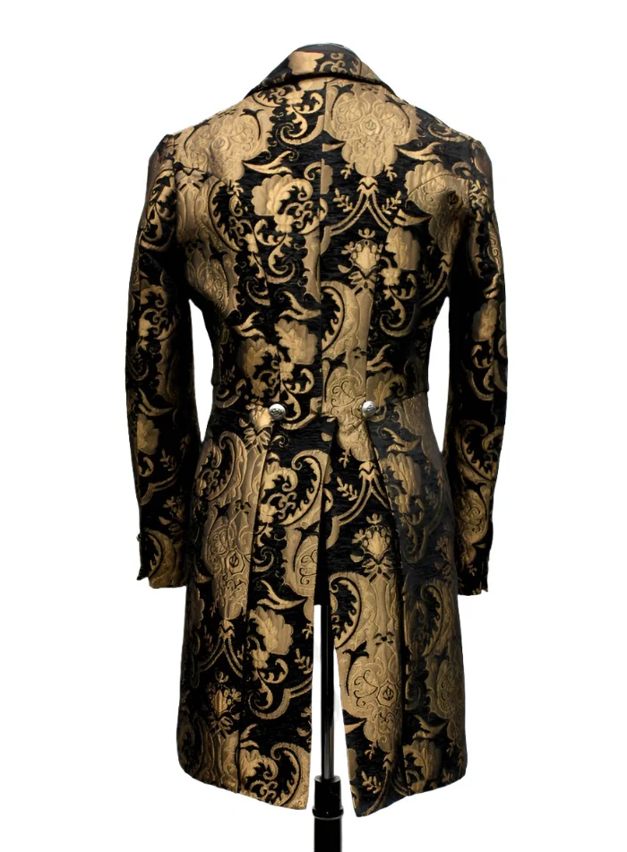 VICTORIAN TAILCOAT - Gold/Black Tapestry - Image 4